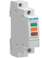 SVN129  Індикатор Hager LED 3-х фаз. 1м червон.зелен.жовт.