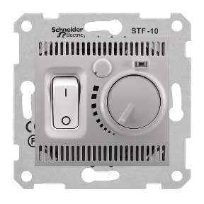 Schneider Sedna 6000360 Терморег. для тепл. підлоги  алюм.