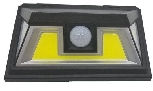 Vargo LED світильник наст. на сон. батареї 10W COB чорний