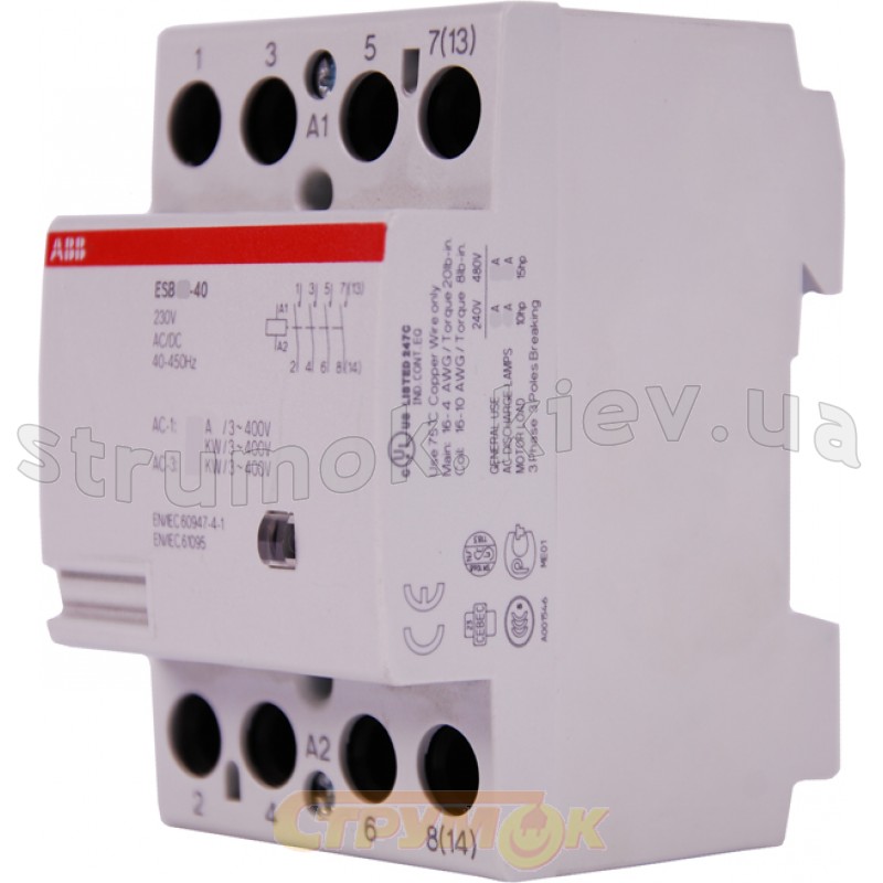 Контактор ESB 40-40 220-240V