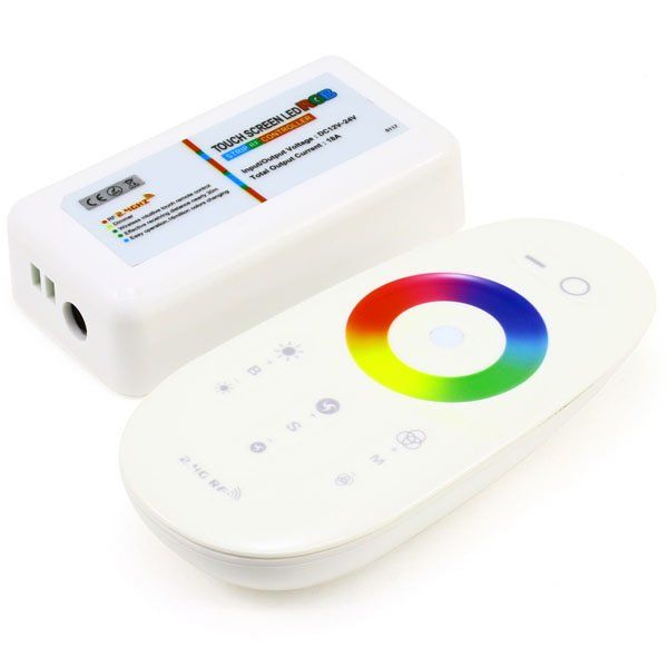 Контроллер RGB OEM 18А-2,4G-Touch білий