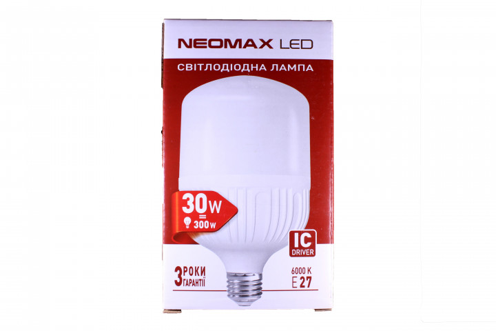 Лампа  NEOMAX 30W 6000K E27