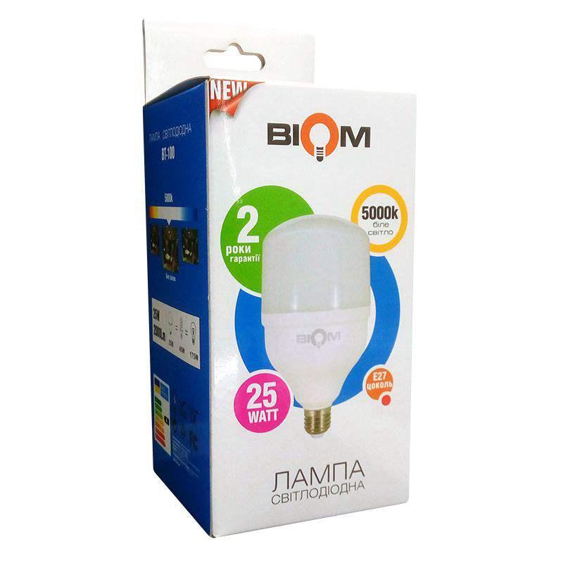 Лампа Biom BT-100  25W 4500K E27