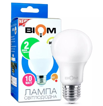 Лампа Biom BT-509 10W 3000K E27