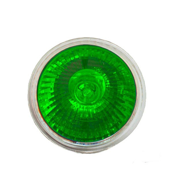 Лампа DELUX галог. MR-16 12V 50W зелений