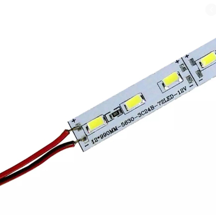 Свiтлод. лiнiйка BRT 5630-72 led WW 24W 3000K . 12V IP20 теплий зі скотчем