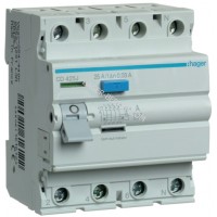 CD425J  Диф.реле Hager 3+N 25A, 30mA, А