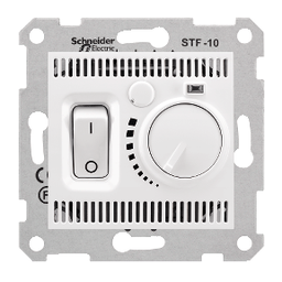 [08500] Schneider Sedna 6000321 Термостат для тепл. підлоги білий