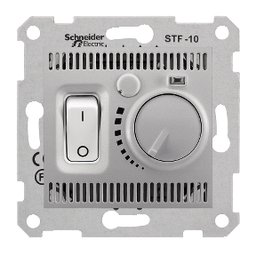 [02548] Schneider Sedna 6000360 Терморег. для тепл. підлоги  алюм.