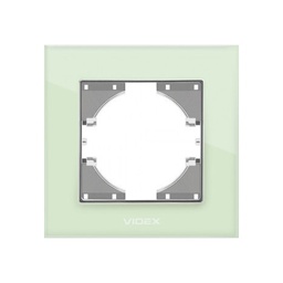 [03158] VIDEX BINERA Рамка 1-а зелене скло