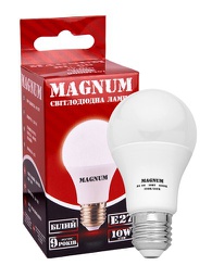 [01729] Лампа MAGNUM LED BL 60 10W 4100K E27