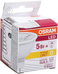[00319] Лампа OSRAM LED 5W/830 LS MR16 GU5.3 12V (4052899971677)