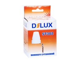 [04564] Реле сутінків DELUX ST302 10А білий