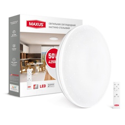 [02751] 1-MAX-01-FNC-050-C Настінно-стельовий світильник LCL MAXUS 50W 3000-6500K