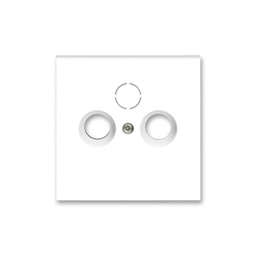 [07506] 5011М-А00300 03 Накладка ТВ+Р+САТ Neo (белый)