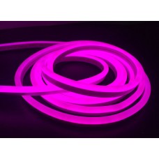 [08061] LED NEON стрічка 220V 8W (120led/м) рожевий IP65
